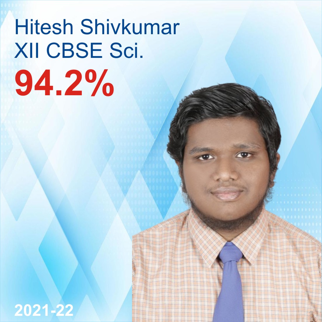 2021-22 XII CBSE SCI - Hitesh Shivkumar