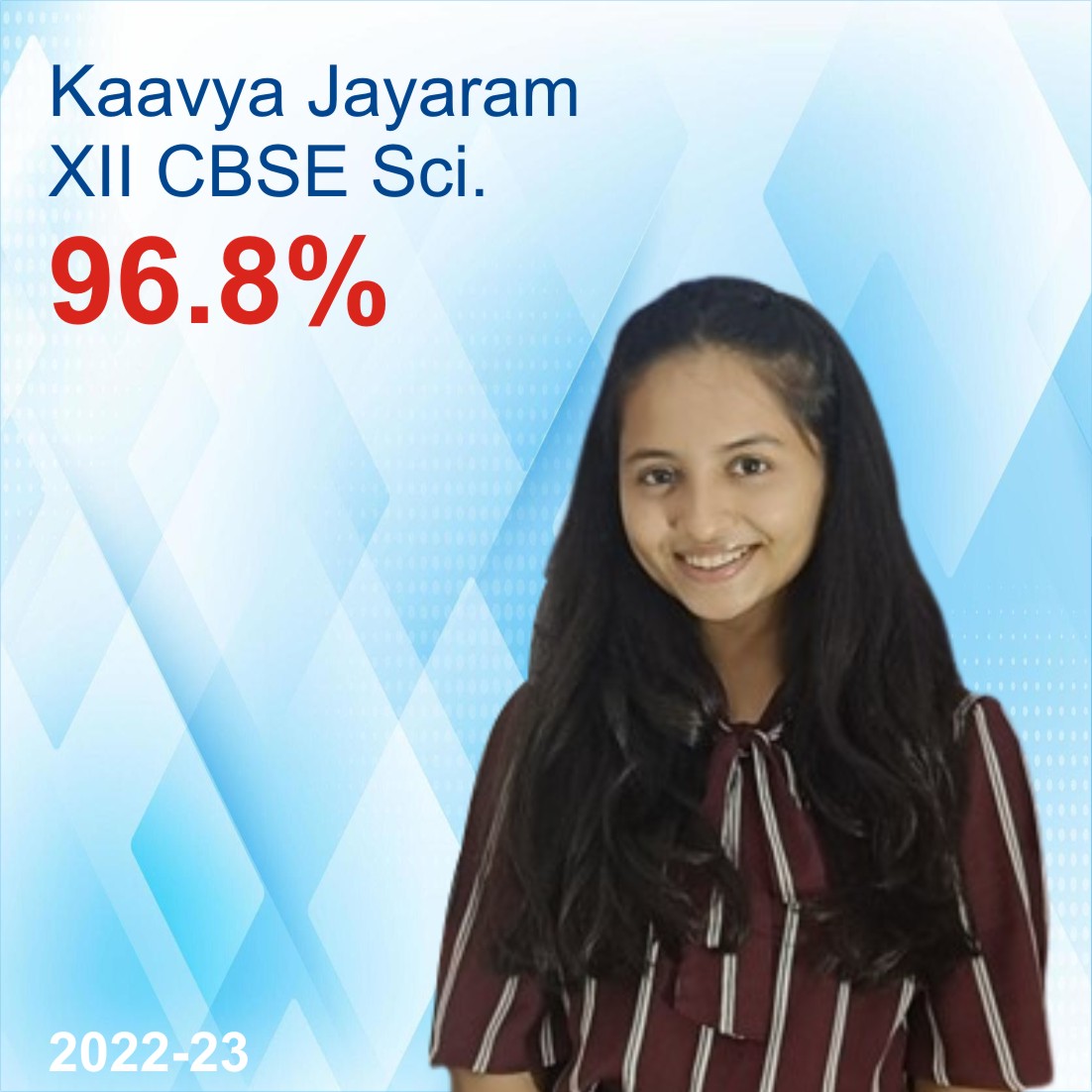 2022-23 XII CBSE SCI - Kaavya Jayaram