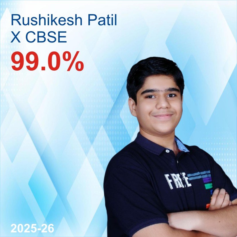 X CBSE - 01 Rushikesh Patil