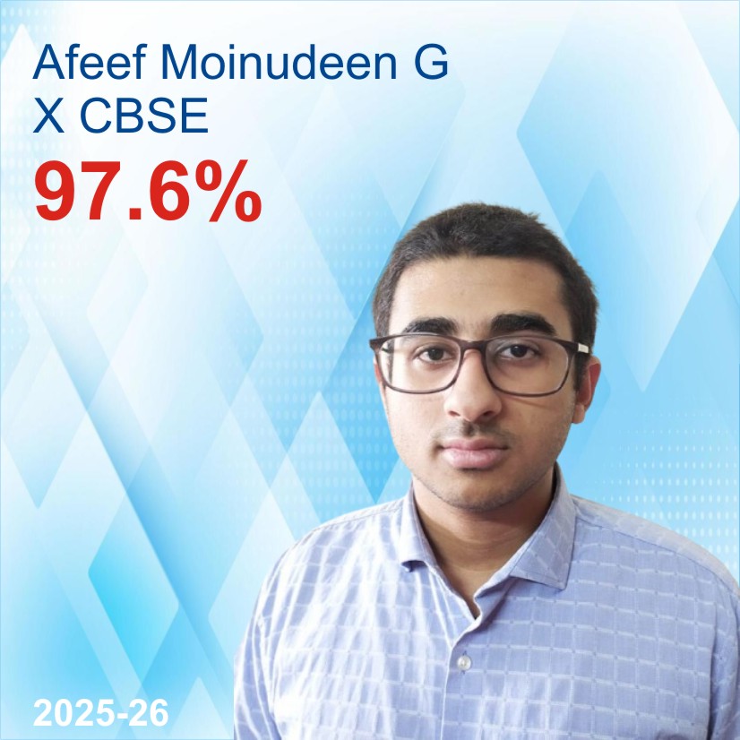 X CBSE - 03 Afeef Moinudeen G