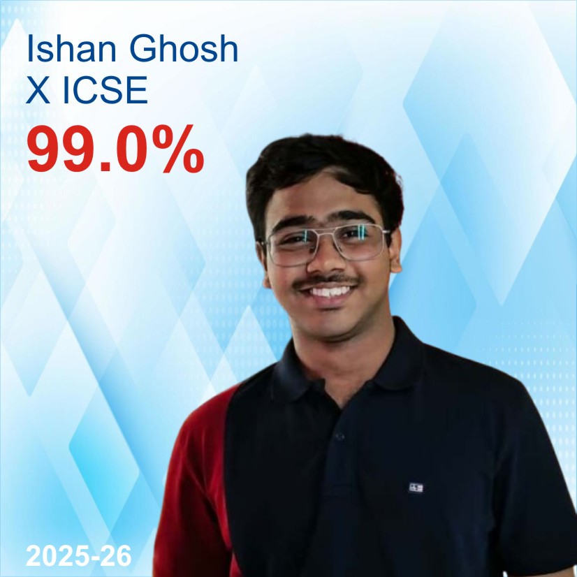 X ICSE - 03 Ishan Ghosh