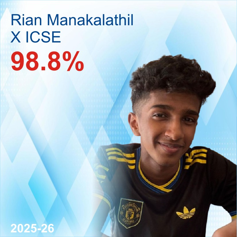 X ICSE - 05 Rian Manakalathil