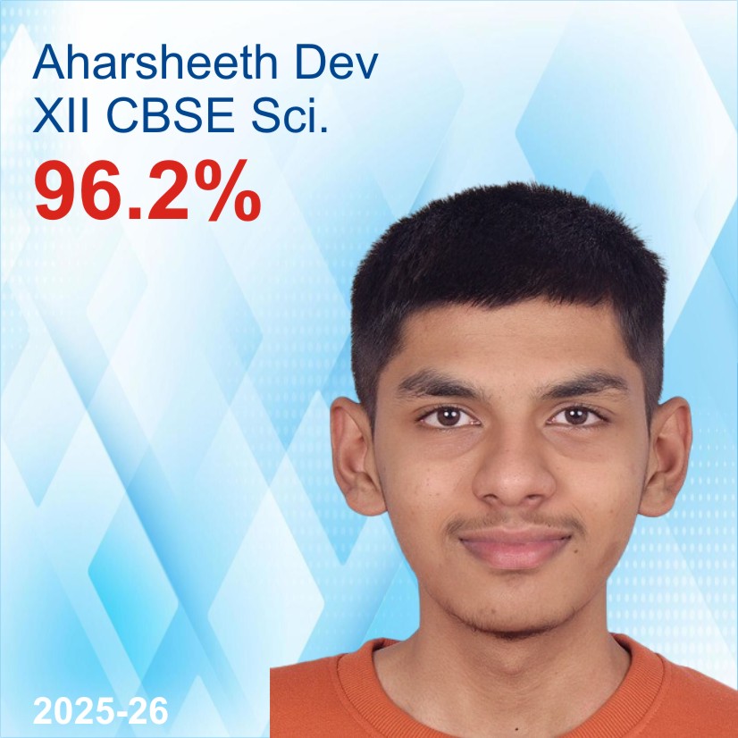 XII CBSE SCI - 02 Aharsheeth Dev
