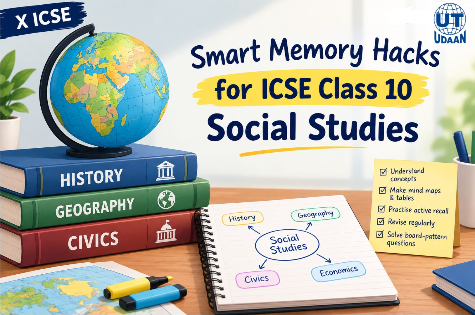 Read more about the article ICSE Class 10 Social Studies: How to Study, Remember & Score Better
