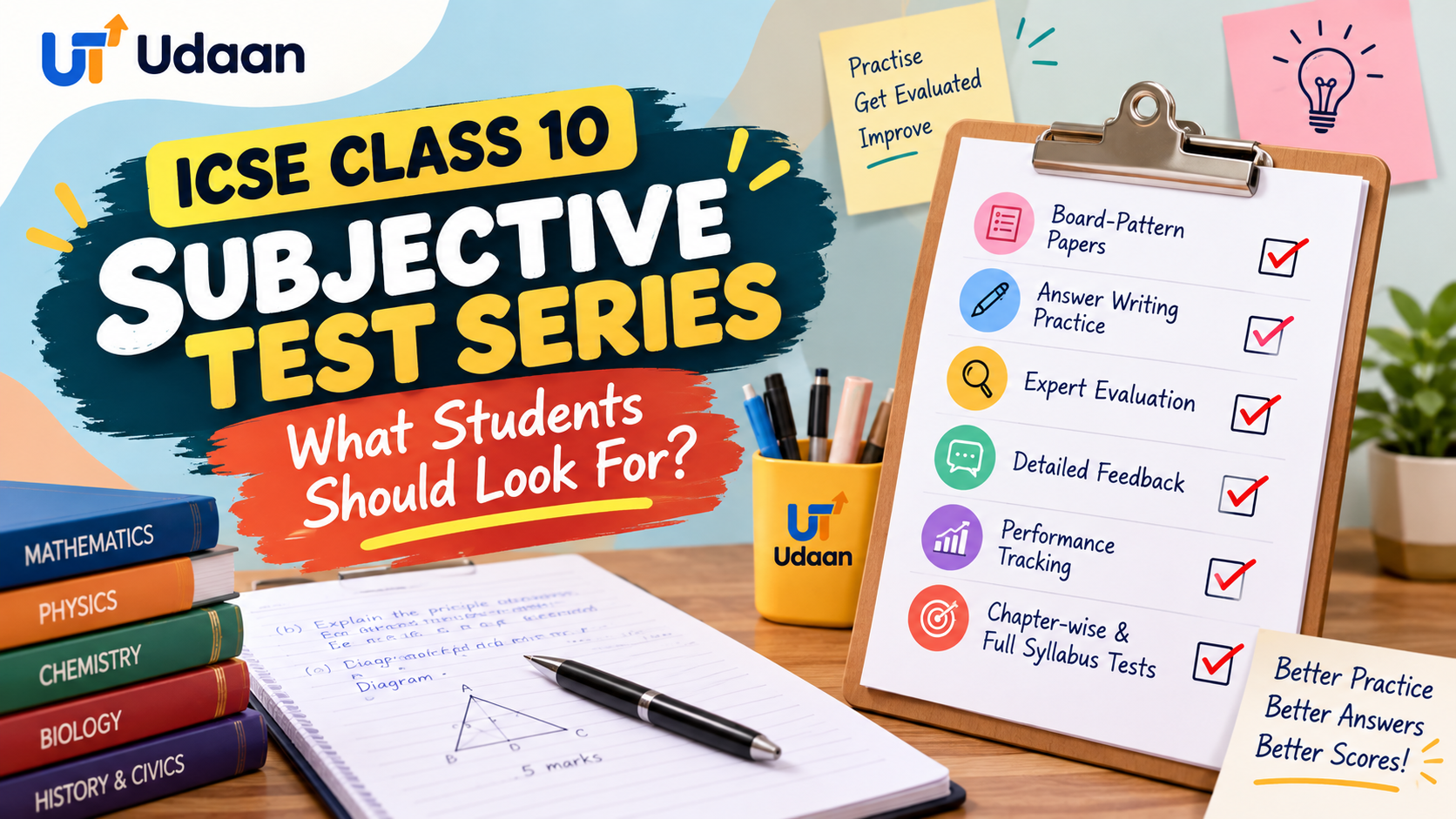 Read more about the article ICSE Class 10 Subjective Test Series: What Students Should Look For