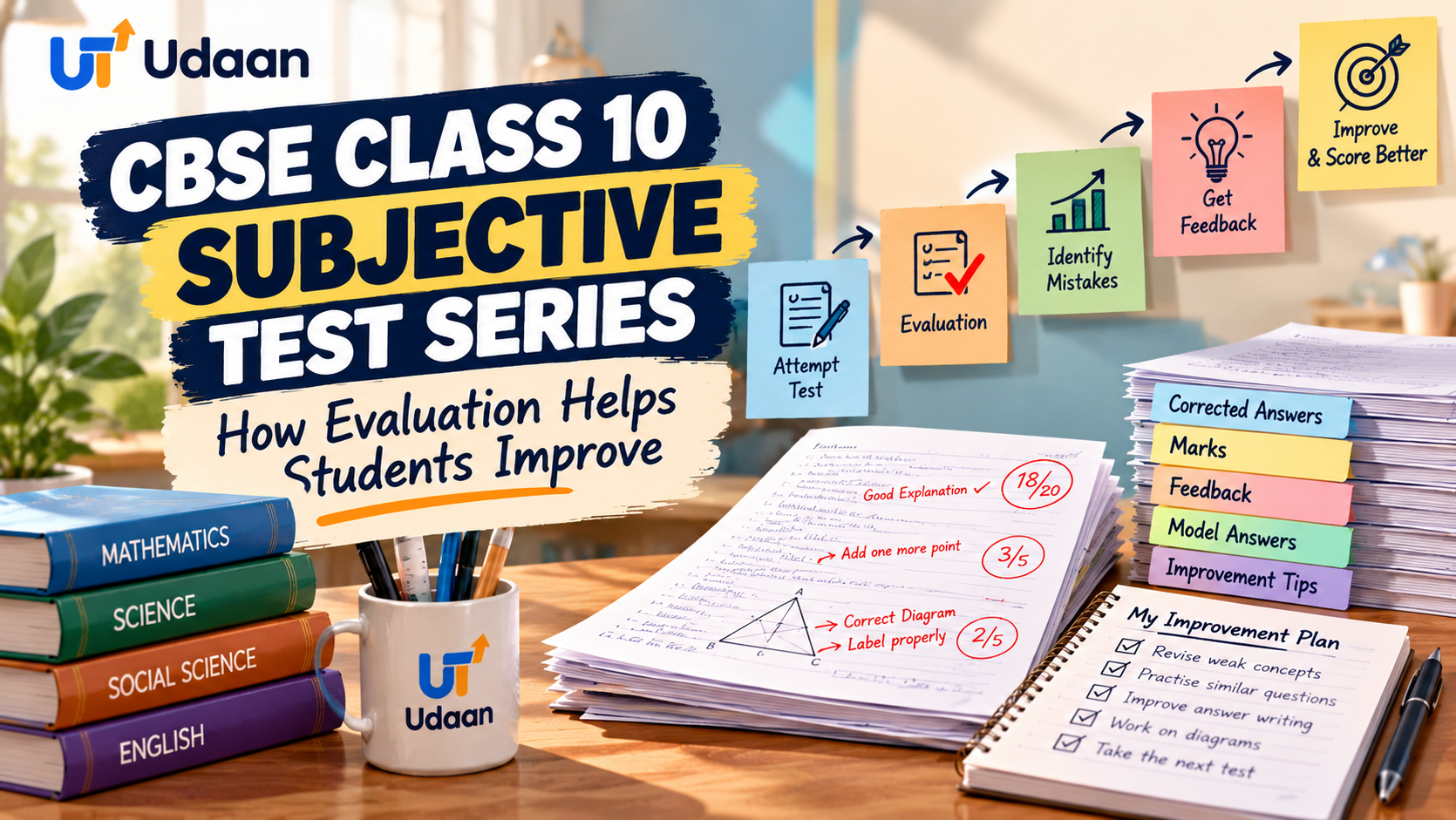 Read more about the article CBSE Class 10 Subjective Test Series: How Evaluation Helps Students Improve