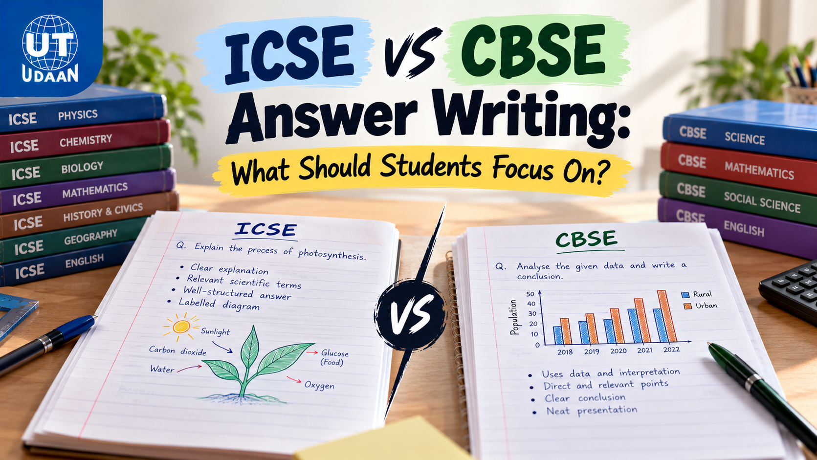 Read more about the article ICSE vs CBSE Answer Writing: What Should Students Focus On?